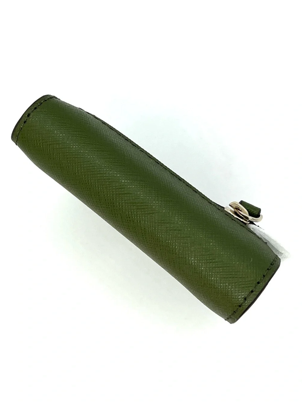 Kate Spade Kayla Small L-Zip Bifold Wallet Sapling Green Leather NWT